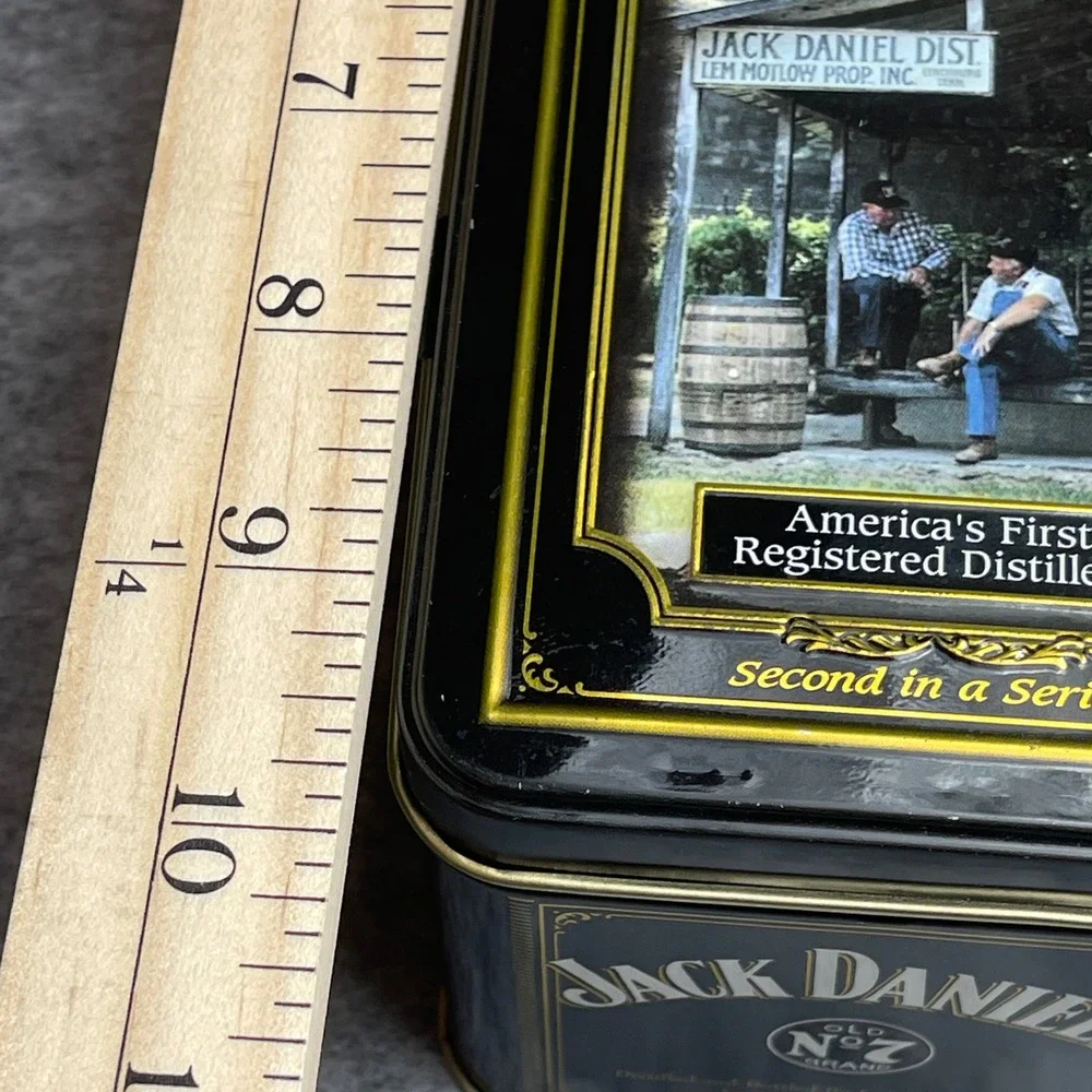 Jack‎ Daniel's Heritage Series Tin Second in a Series Black Gold Whiskey 10 Inch